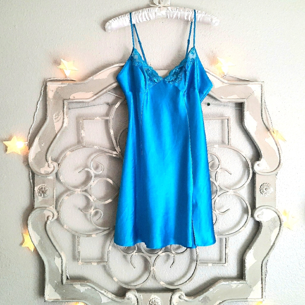 Vintage Victoria's Secret Satin & Lace Nightgown